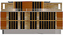 Holzbau Lehmbau Ansicht Nord Mehrgenerationenhaus „Schmargendorf” Berlin-Wilmersdorf