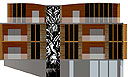 Holzbau Lehmbau Ansicht West Mehrgenerationenhaus „Schmargendorf” Berlin-Wilmersdorf